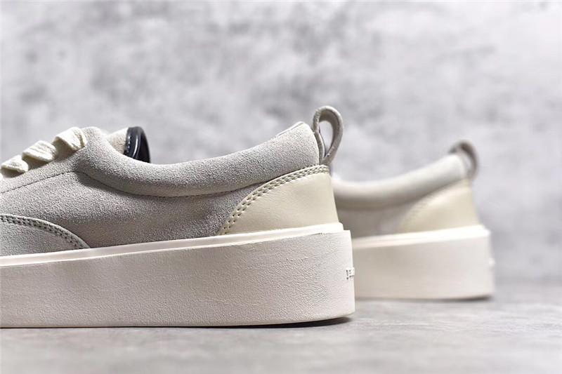 PK God FEAR OF GOD 101 LOW SNEAKER BONE SUEDE real materials ready to ship